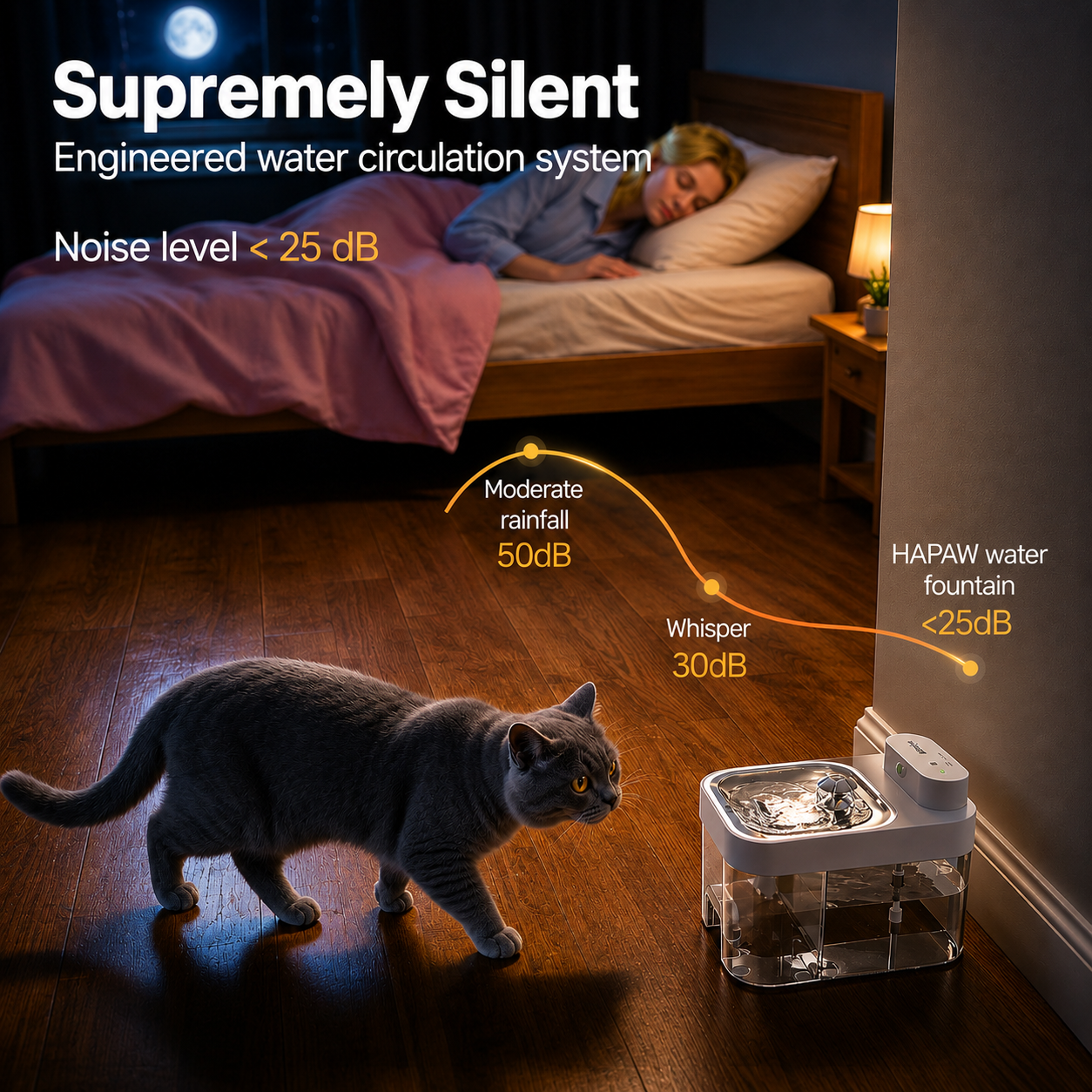 Aqua Paw Automatic Pet Water Fountain